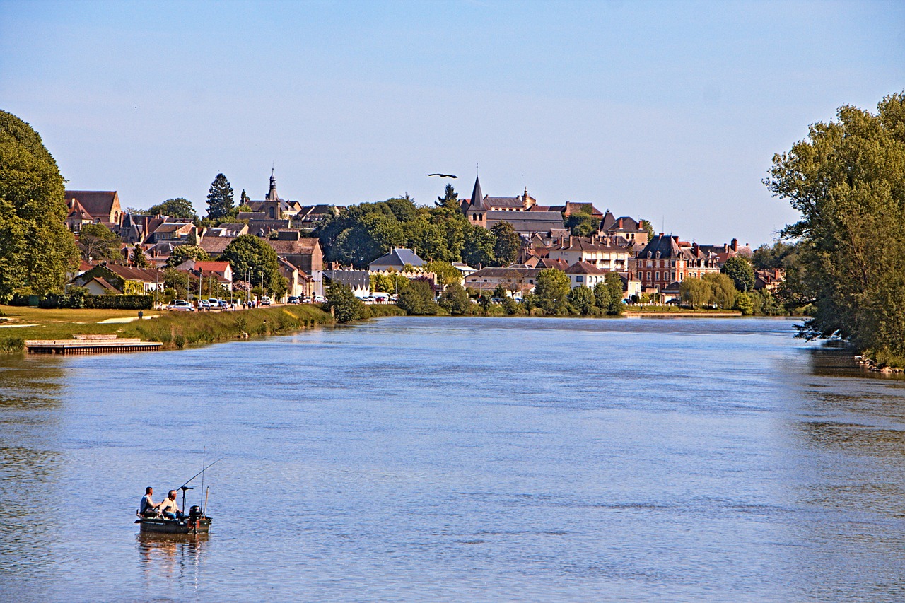 decize loire river free photo