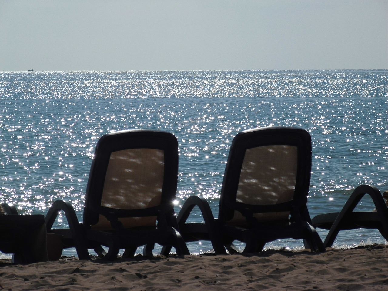 deck chair beach holiday free photo