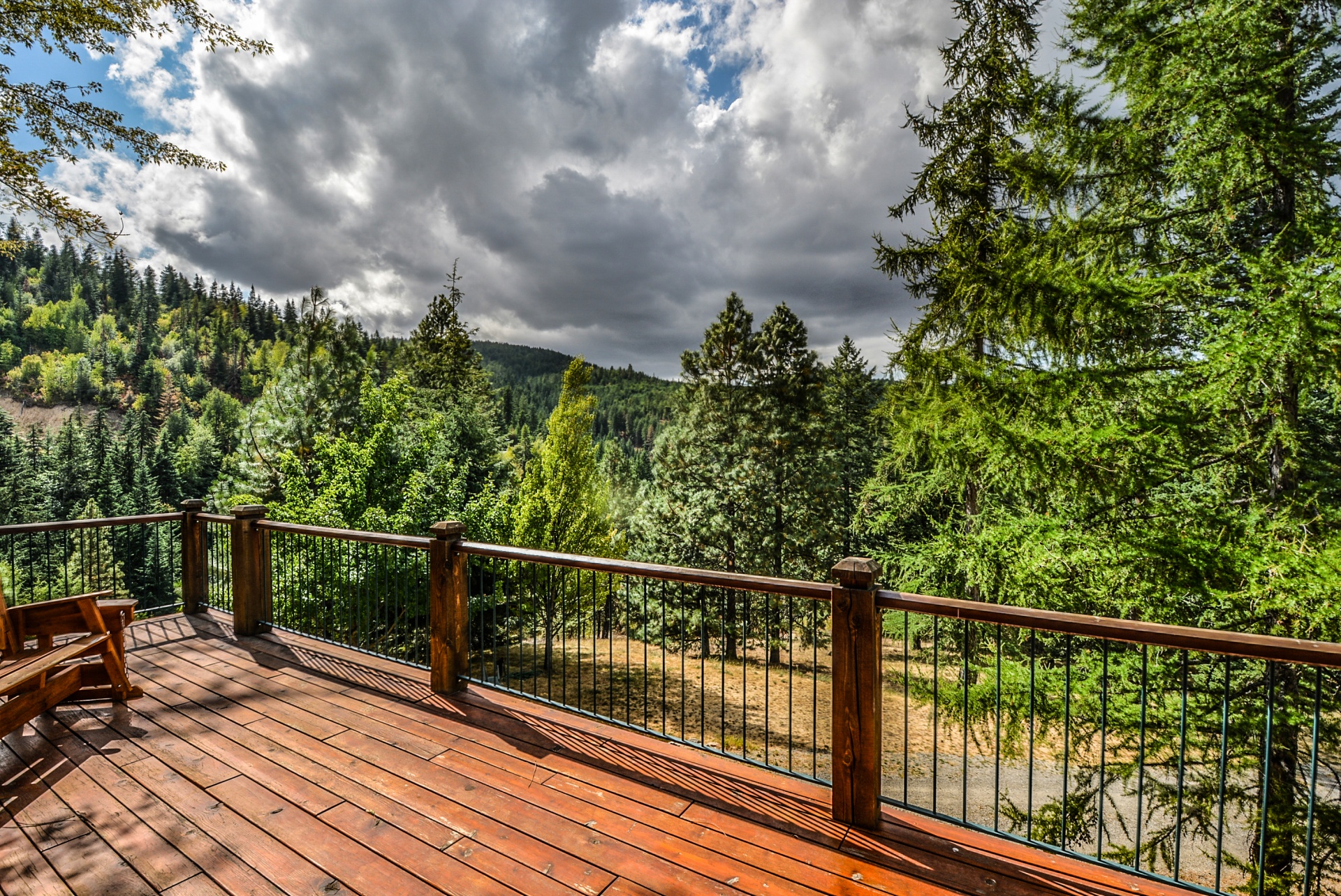 storm log home free photo