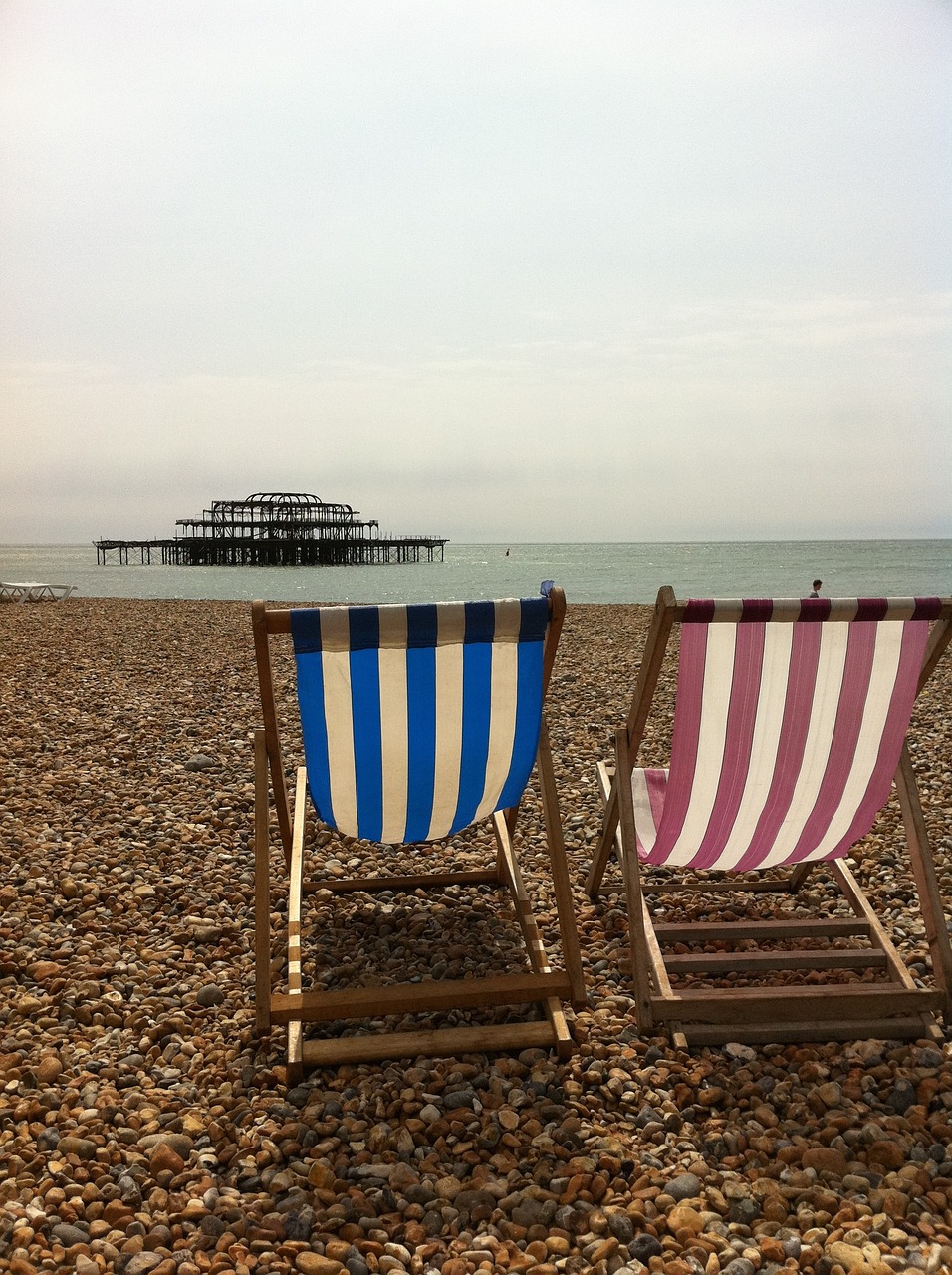 deckchair beach relax free photo