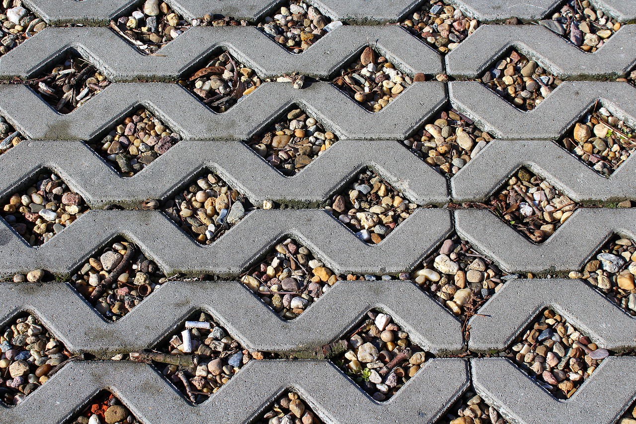 decking trotuar pebbles free photo