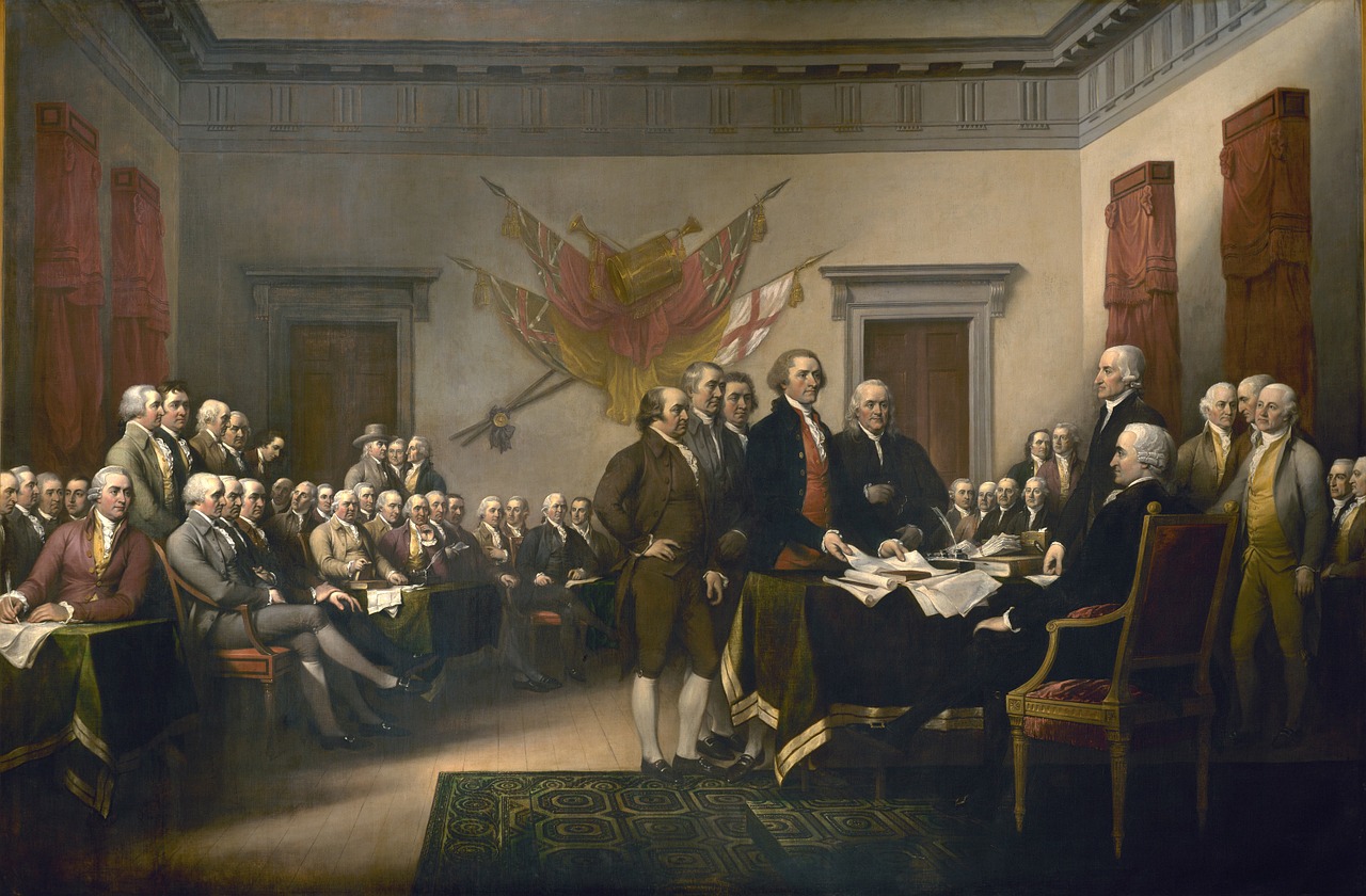 declaration of independence united states usa free photo