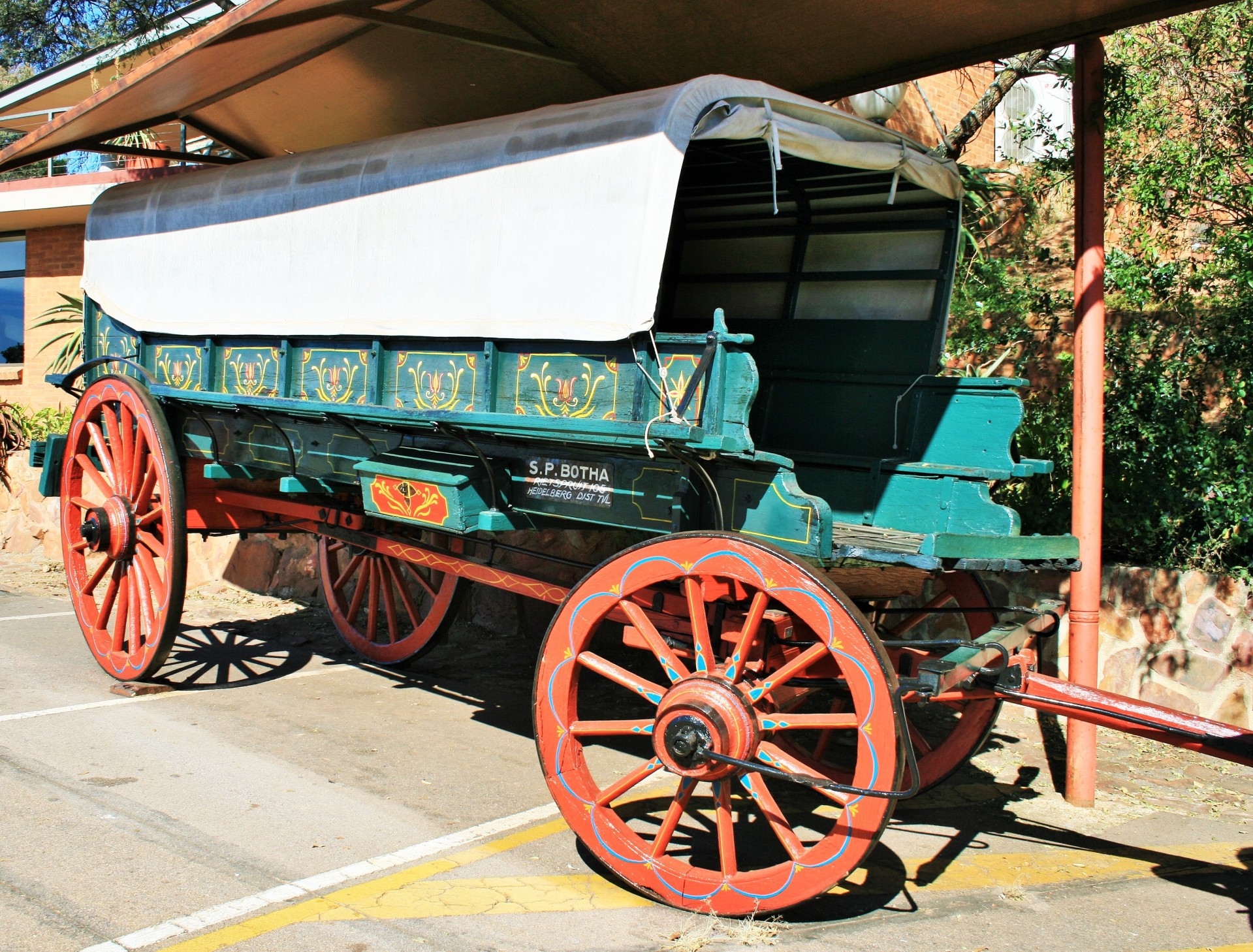 ox wagon historic transport free photo