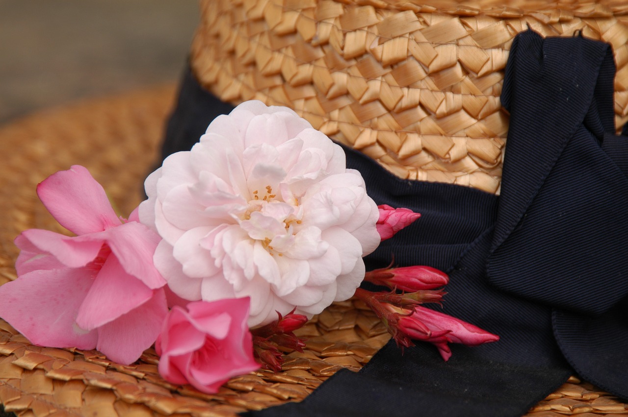 decoration hat flower free photo