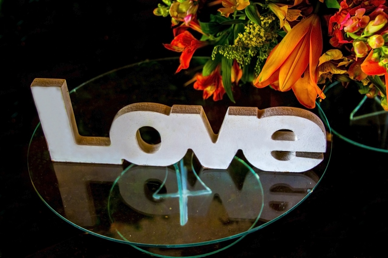 decoration the word love love free photo