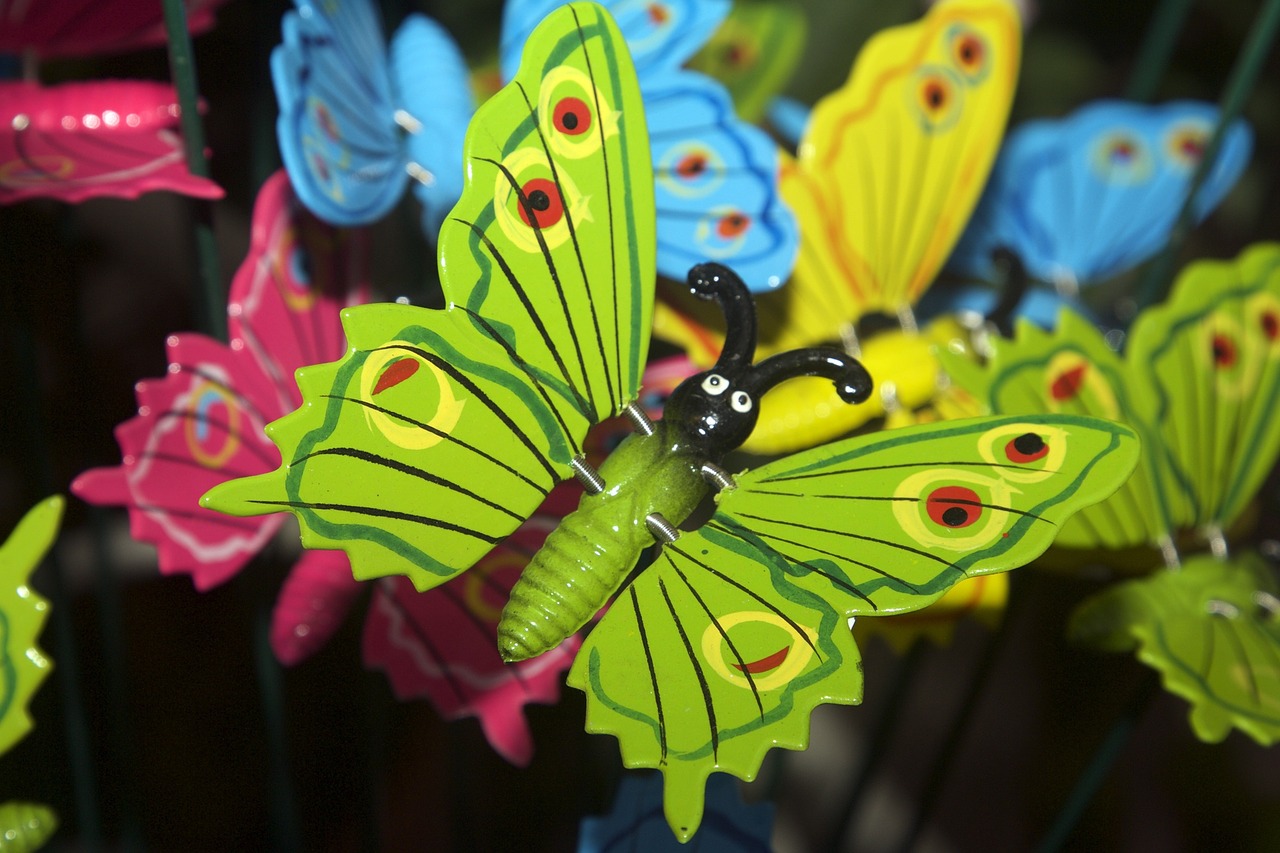 decoration butterfly decorative free photo