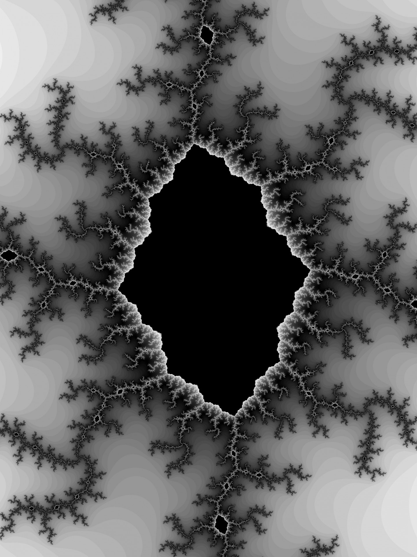 fractal background grey free photo