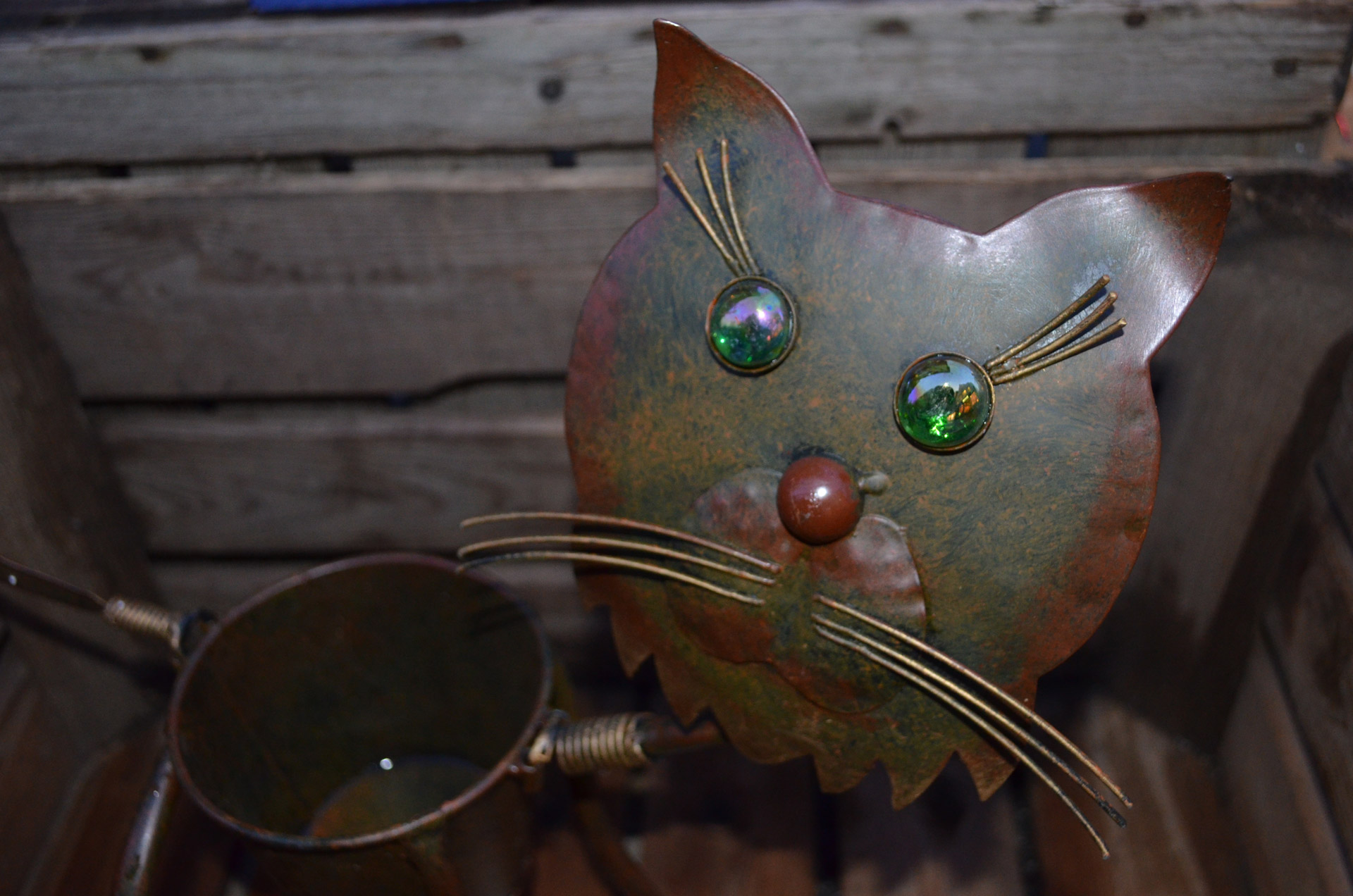 Decorative Iron Cat