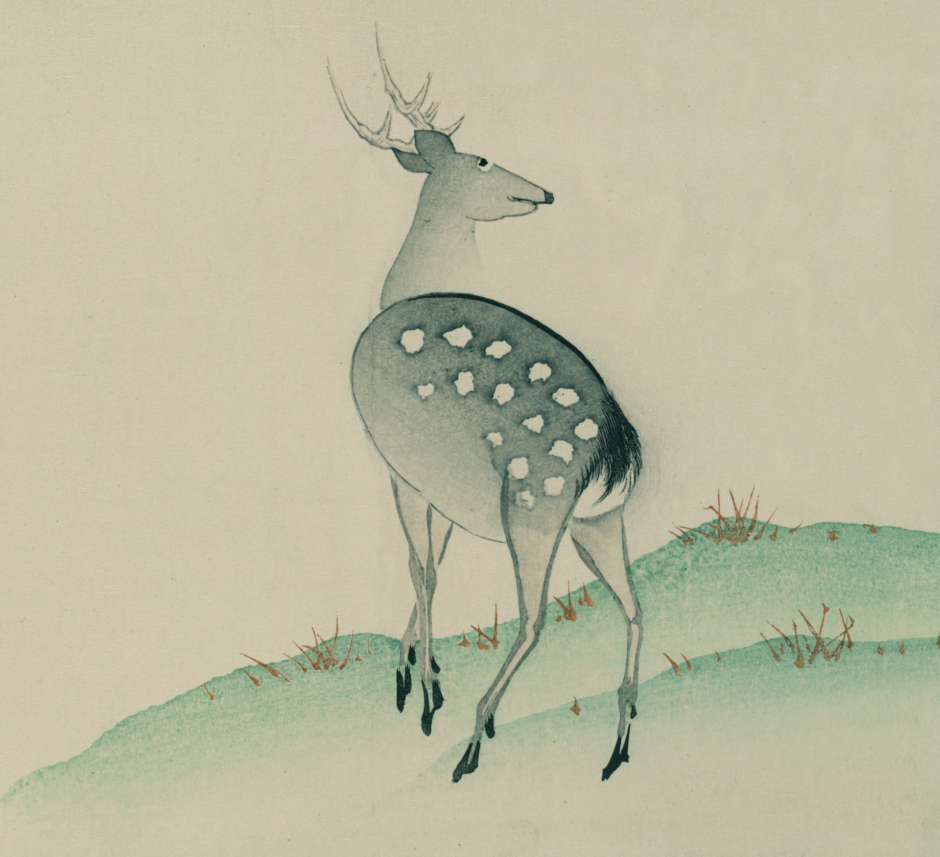 vintage japanese illustration free photo