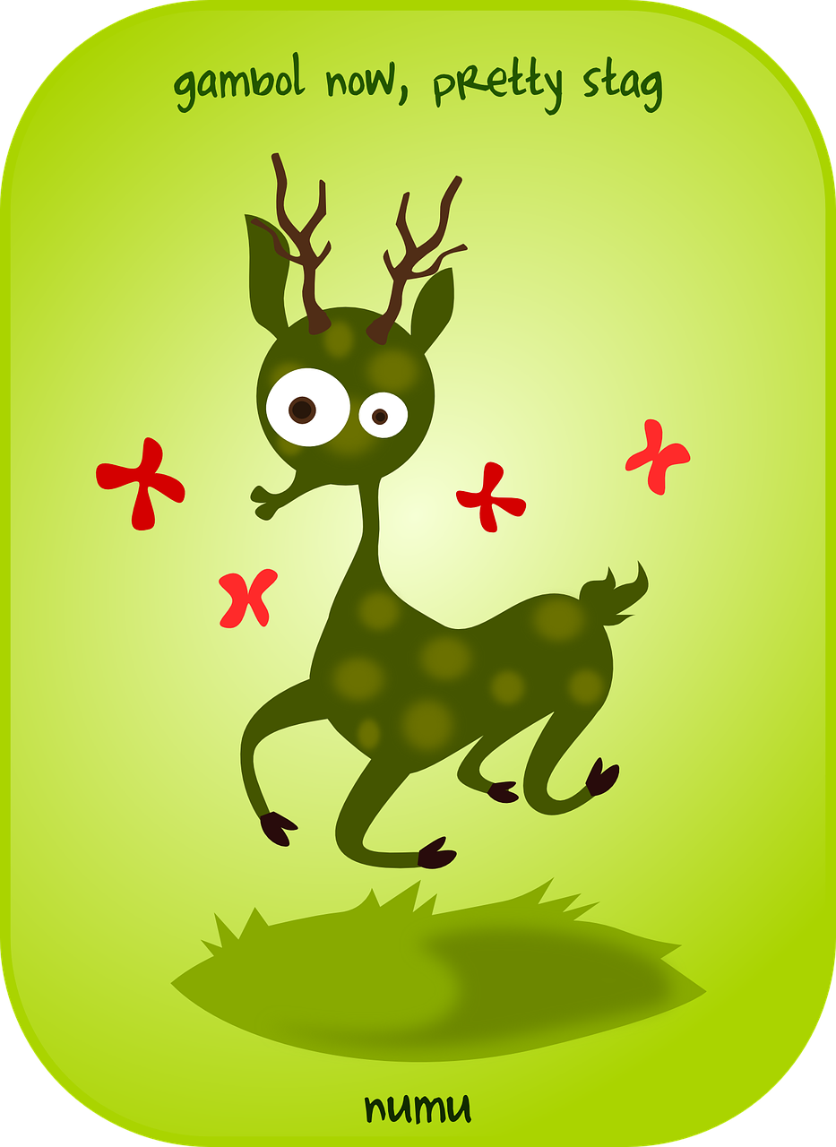 deer,running,jumping,animal,stag,free vector graphics,free pictures, free photos, free images, royalty free, free illustrations, public domain