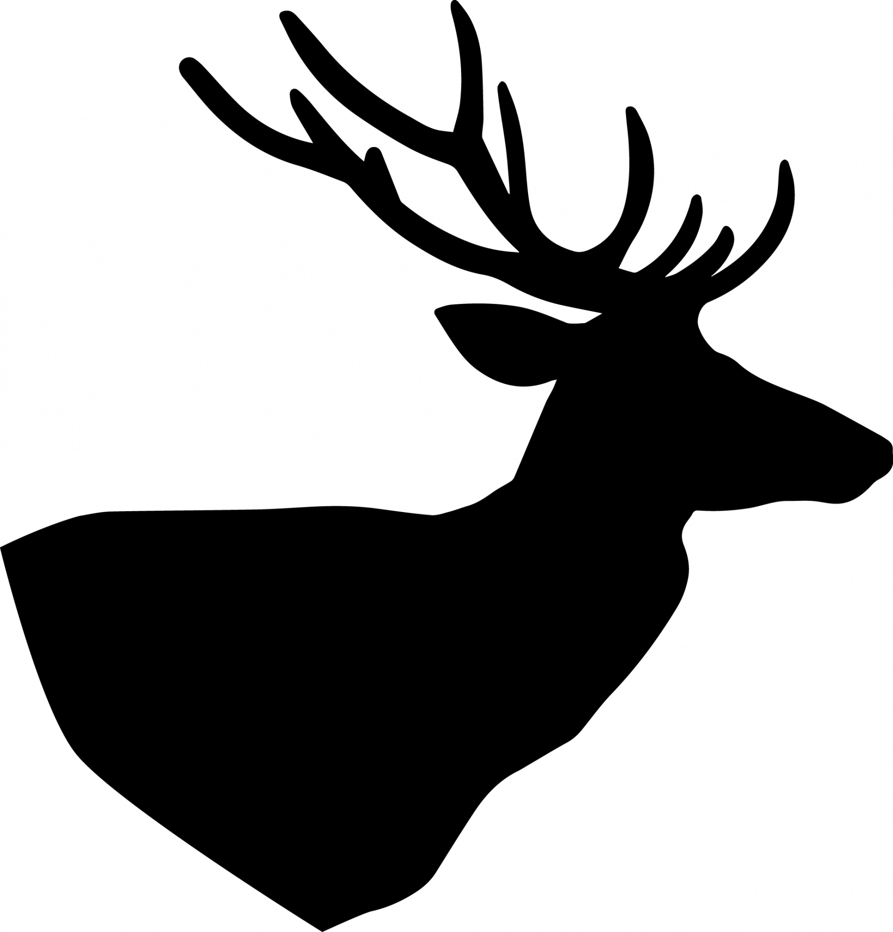 deer deer silhouette silhouette free photo
