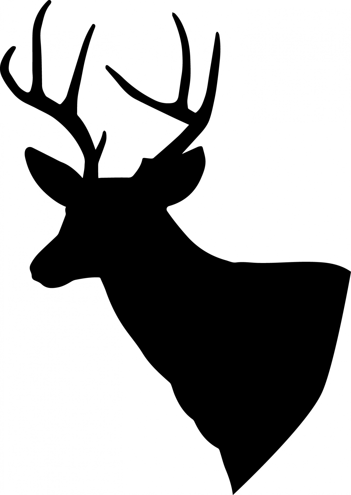 deer deer silhouette silhouette free photo