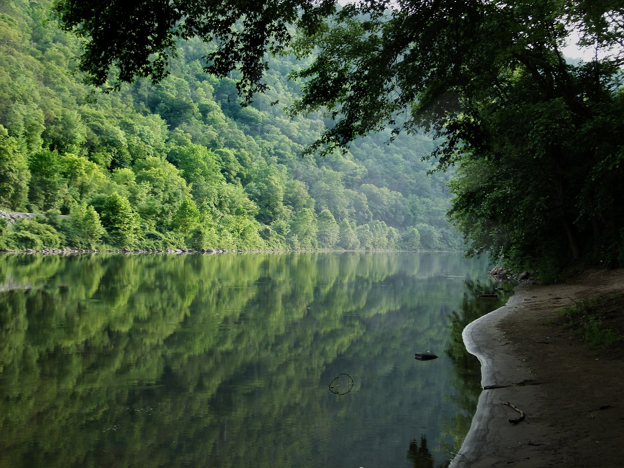 delaware water gap delaware river river free photo