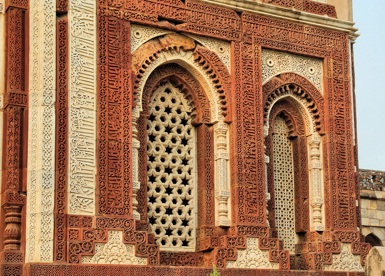 delhi mosque great mughal free photo