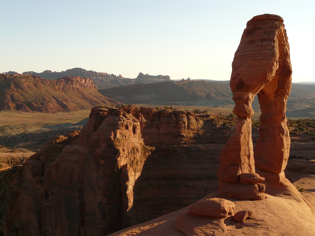 delicate arch arches national park usa free photo