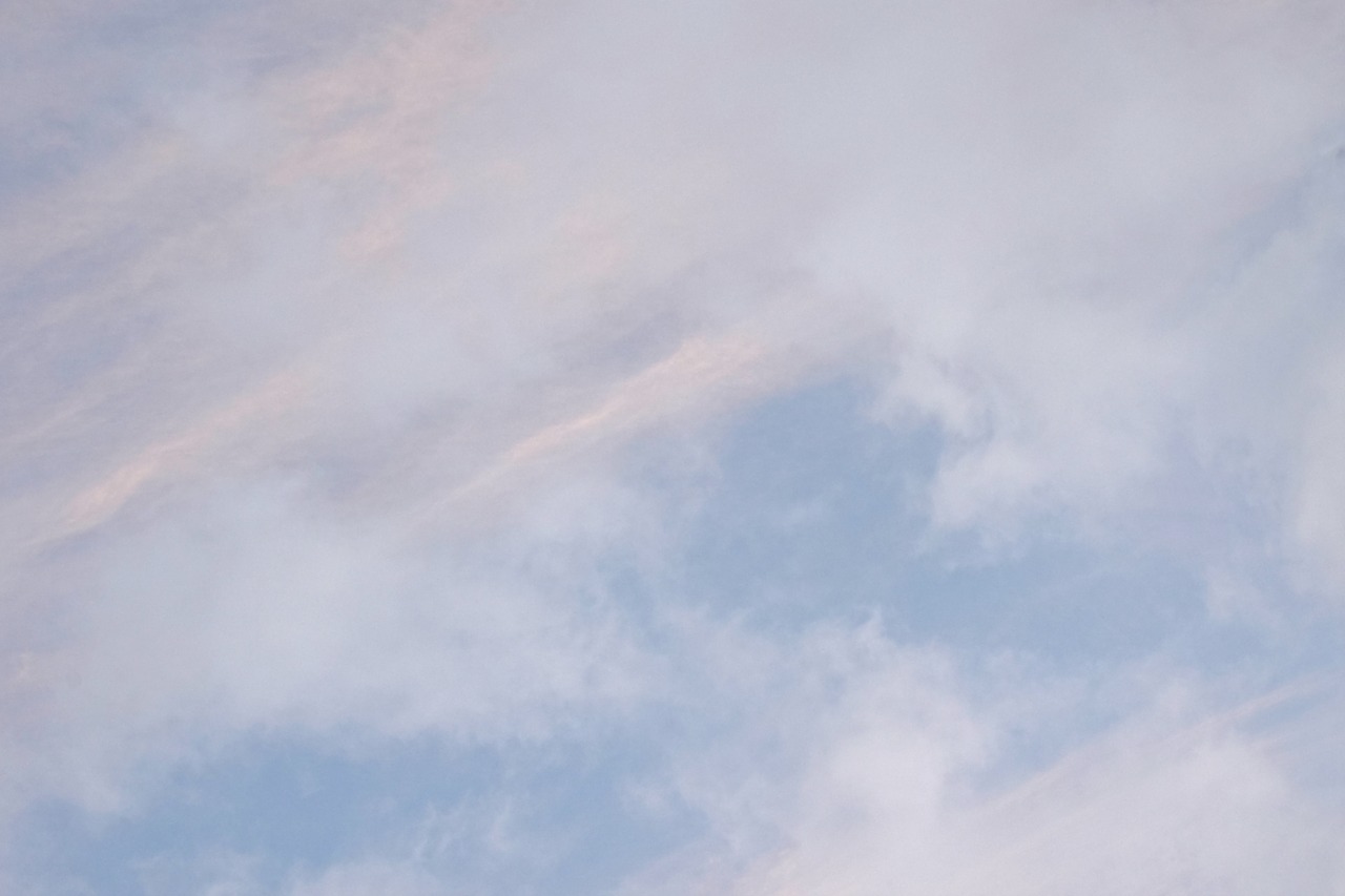 delicate dawn clouds clouds cloudscape free photo