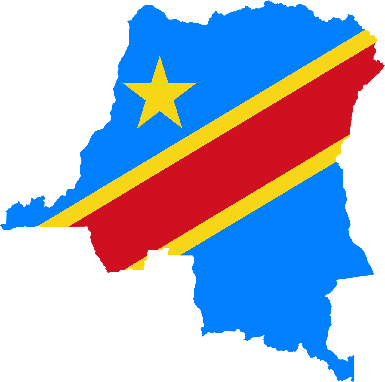 Lista 102+ Foto Mapa De Republica Democratica Del Congo Actualizar