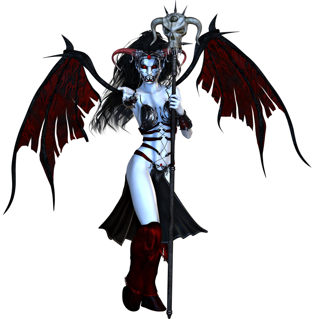 demon devil halloween free photo