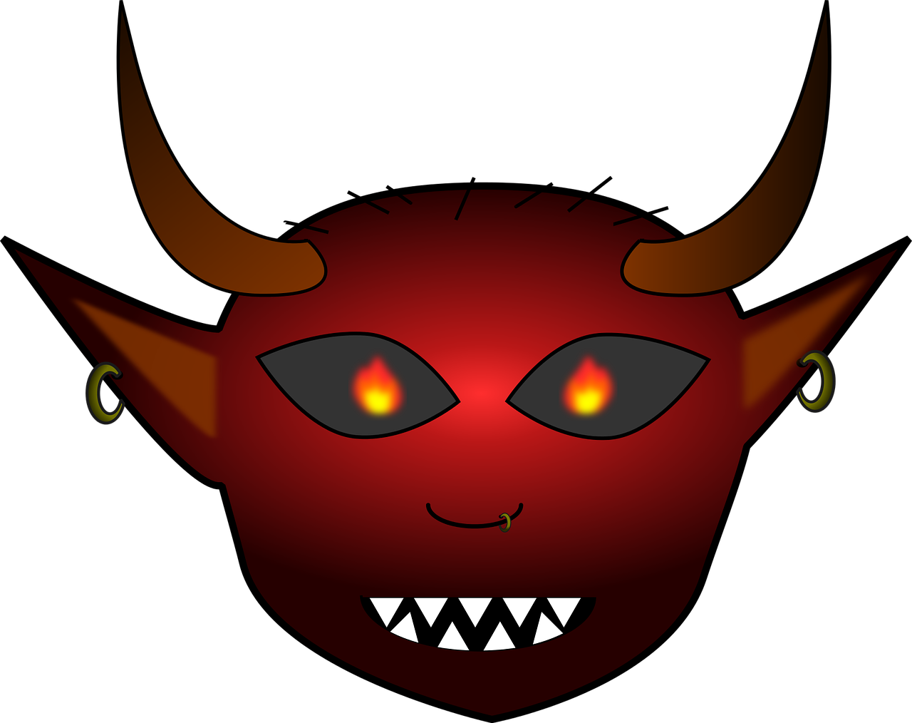 demon evil monster free photo