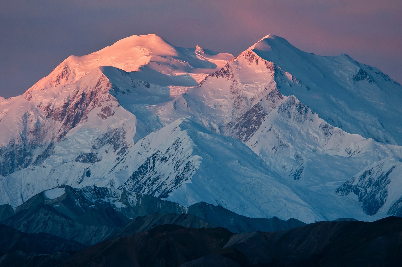 denali mountains mount mckinley free photo