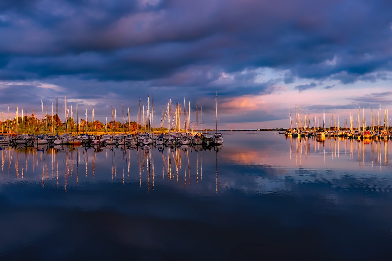 denmark sky clouds free photo