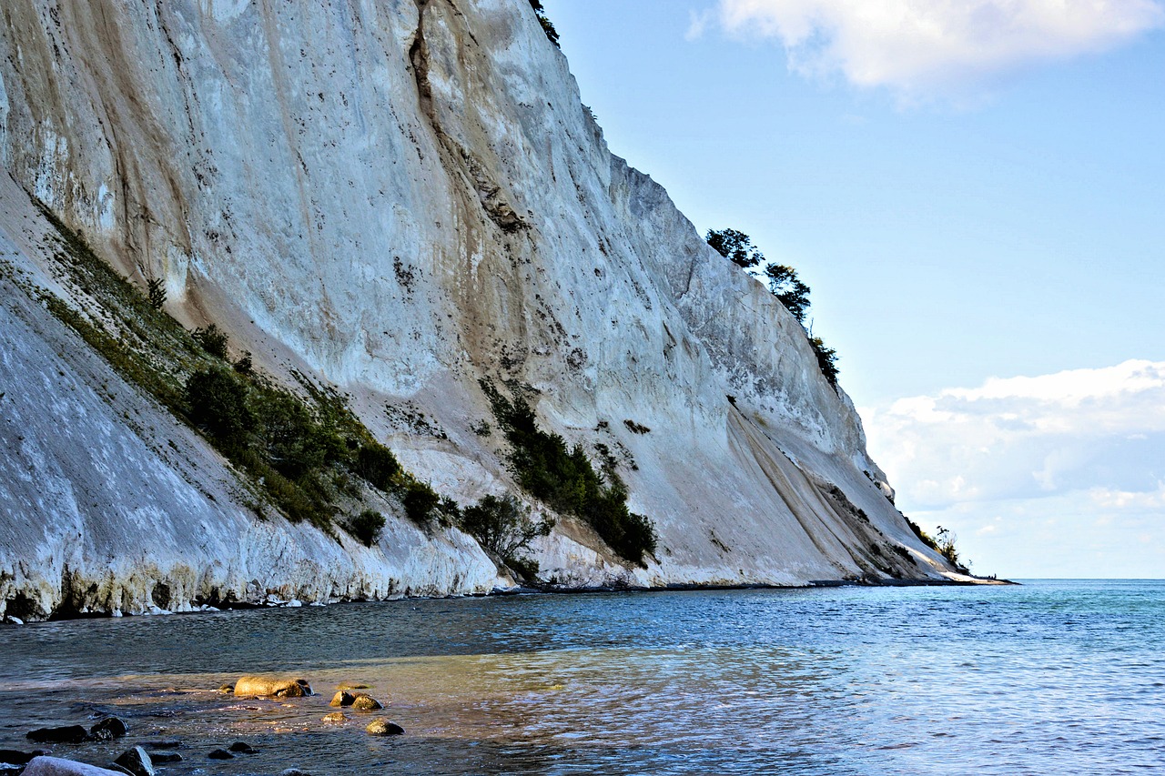 denmark white cliffs cliff free photo