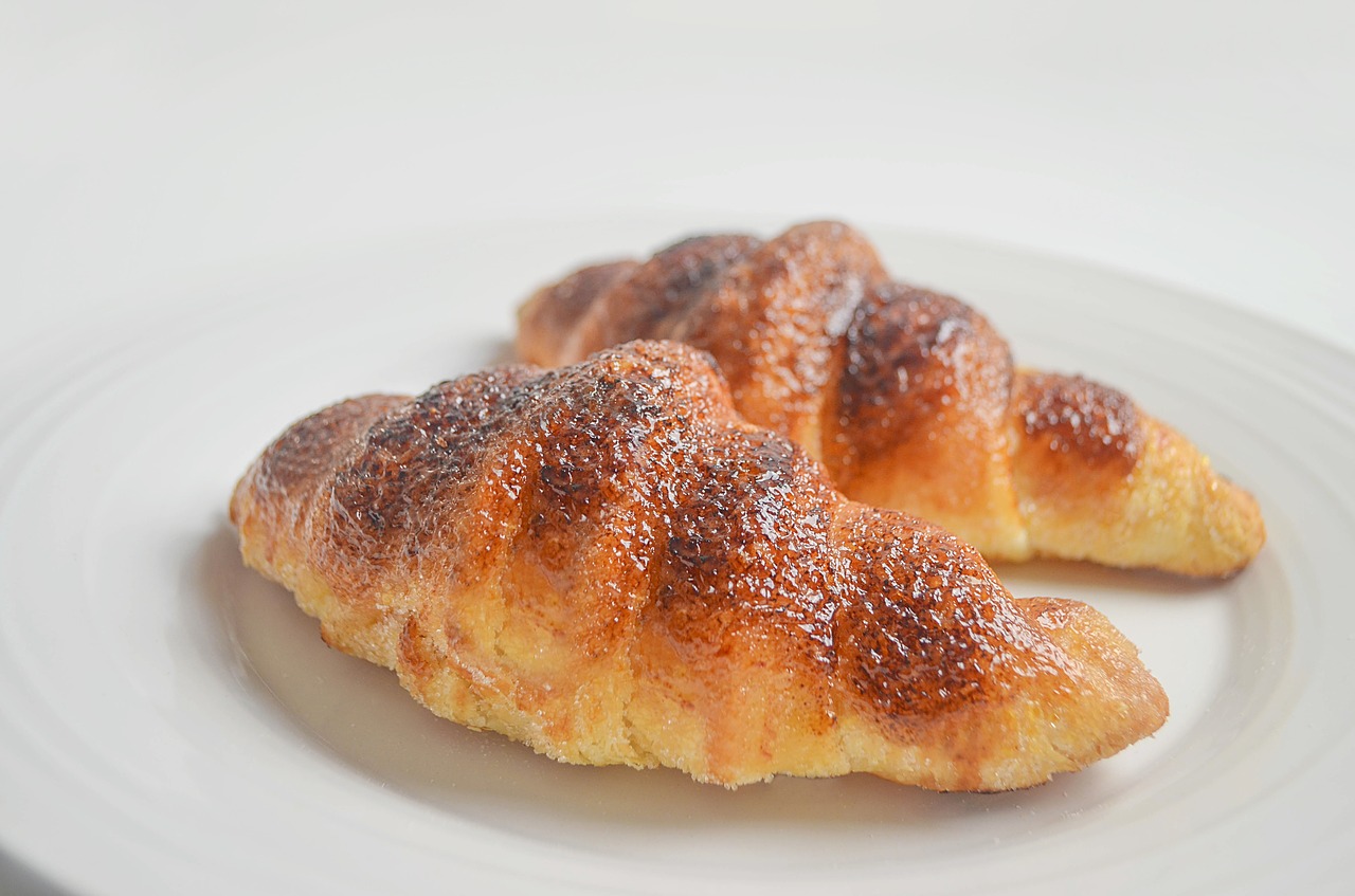 denmark bread croissant free photo