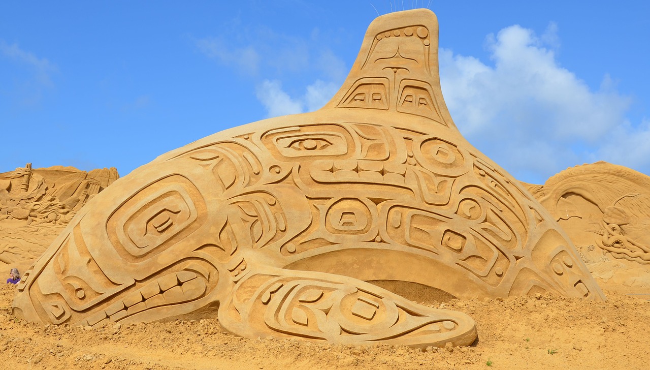 denmark sand sculptures sculpture free photo
