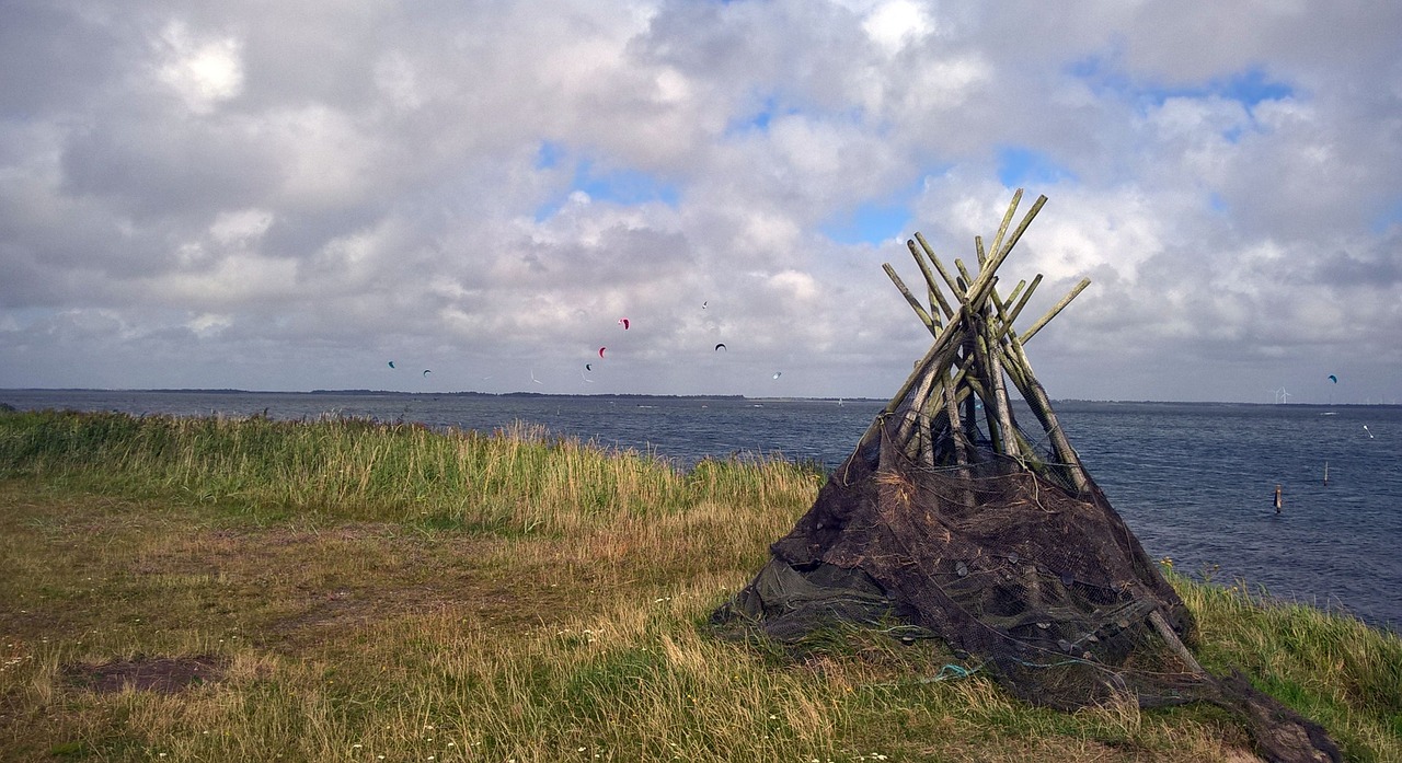 denmark north sea fishing nets free photo