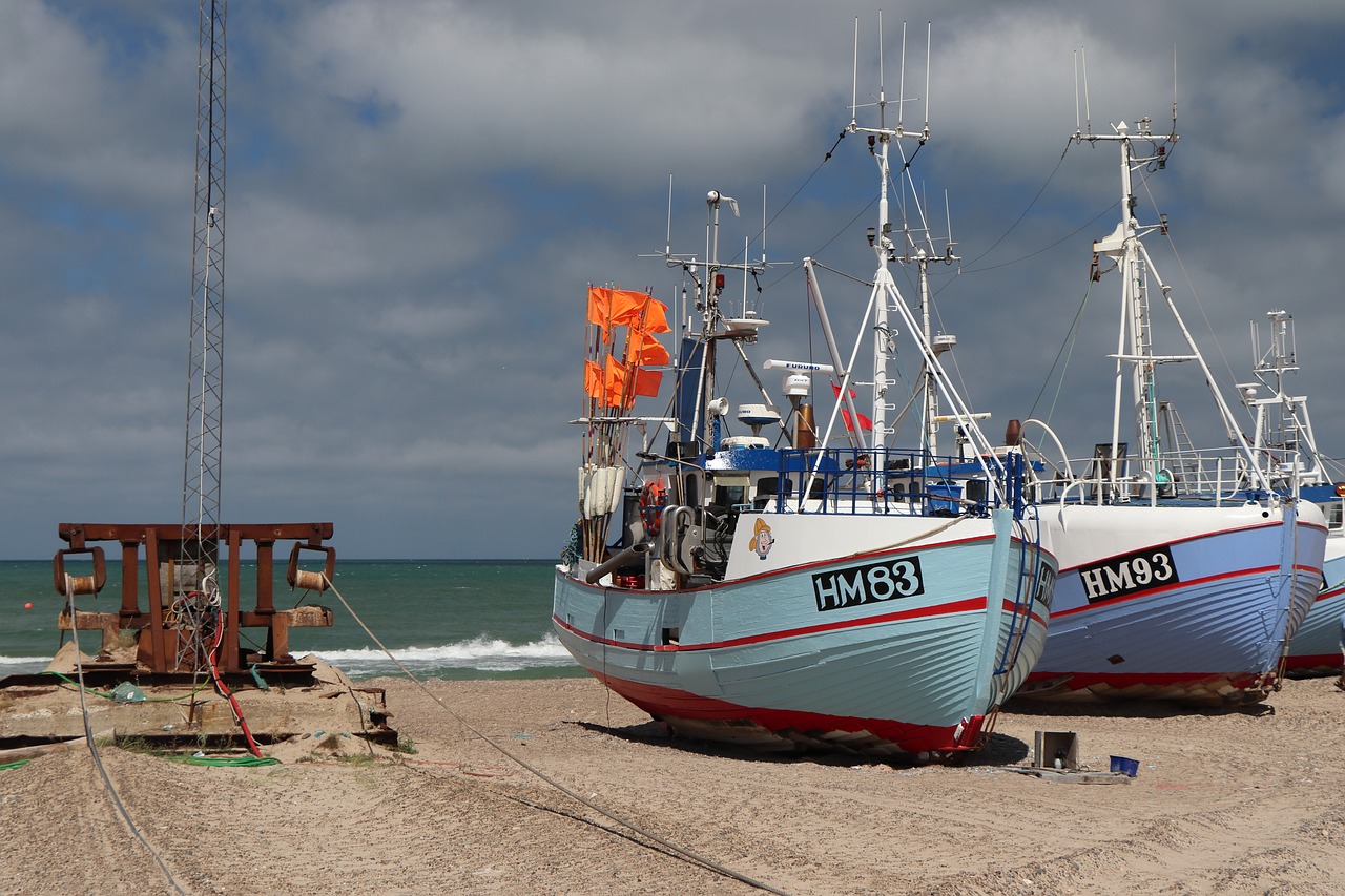 denmark  fishing  sea free photo