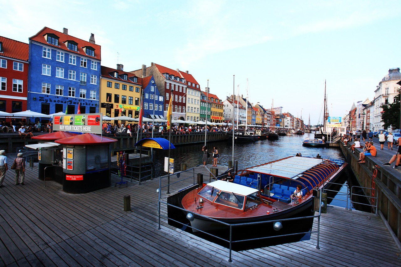 denmark copenhagen boats free photo