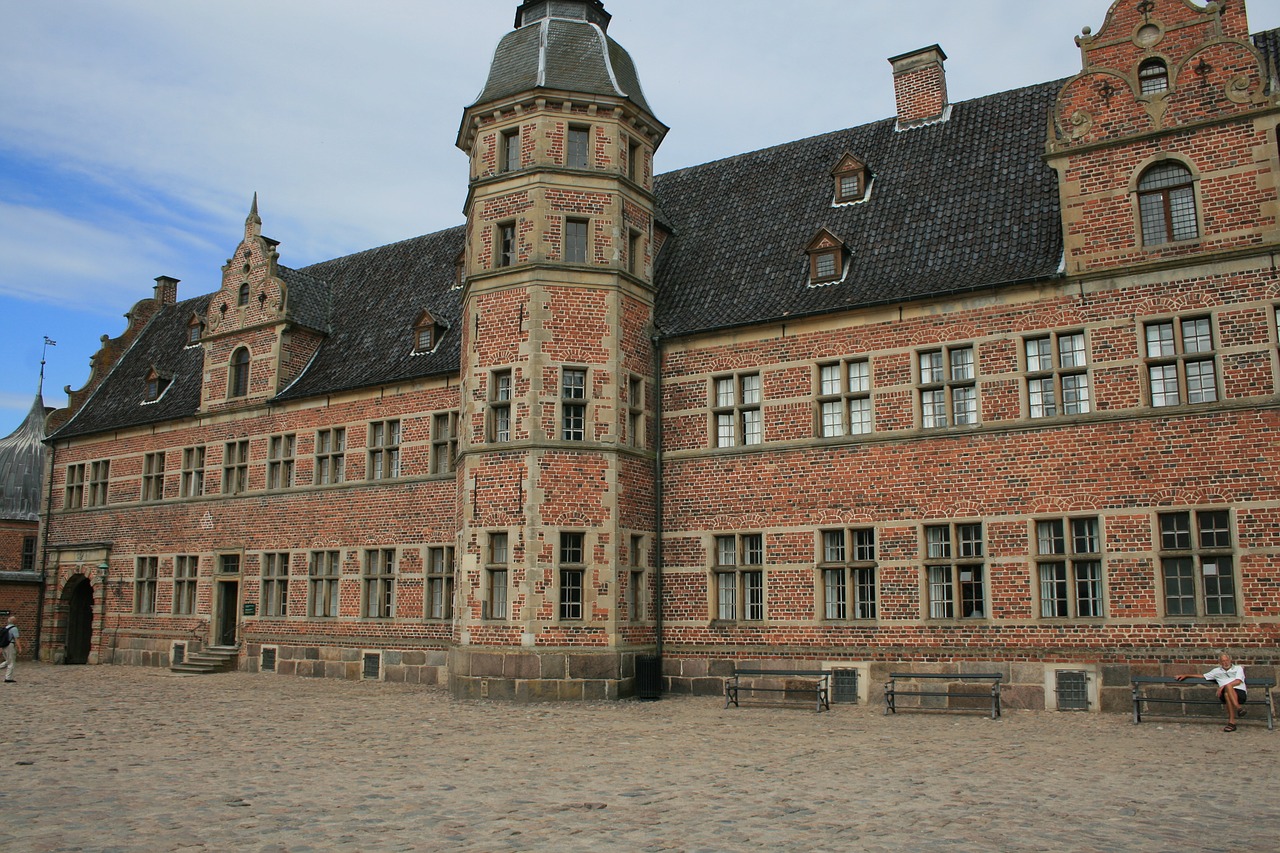 denmark castle building free photo