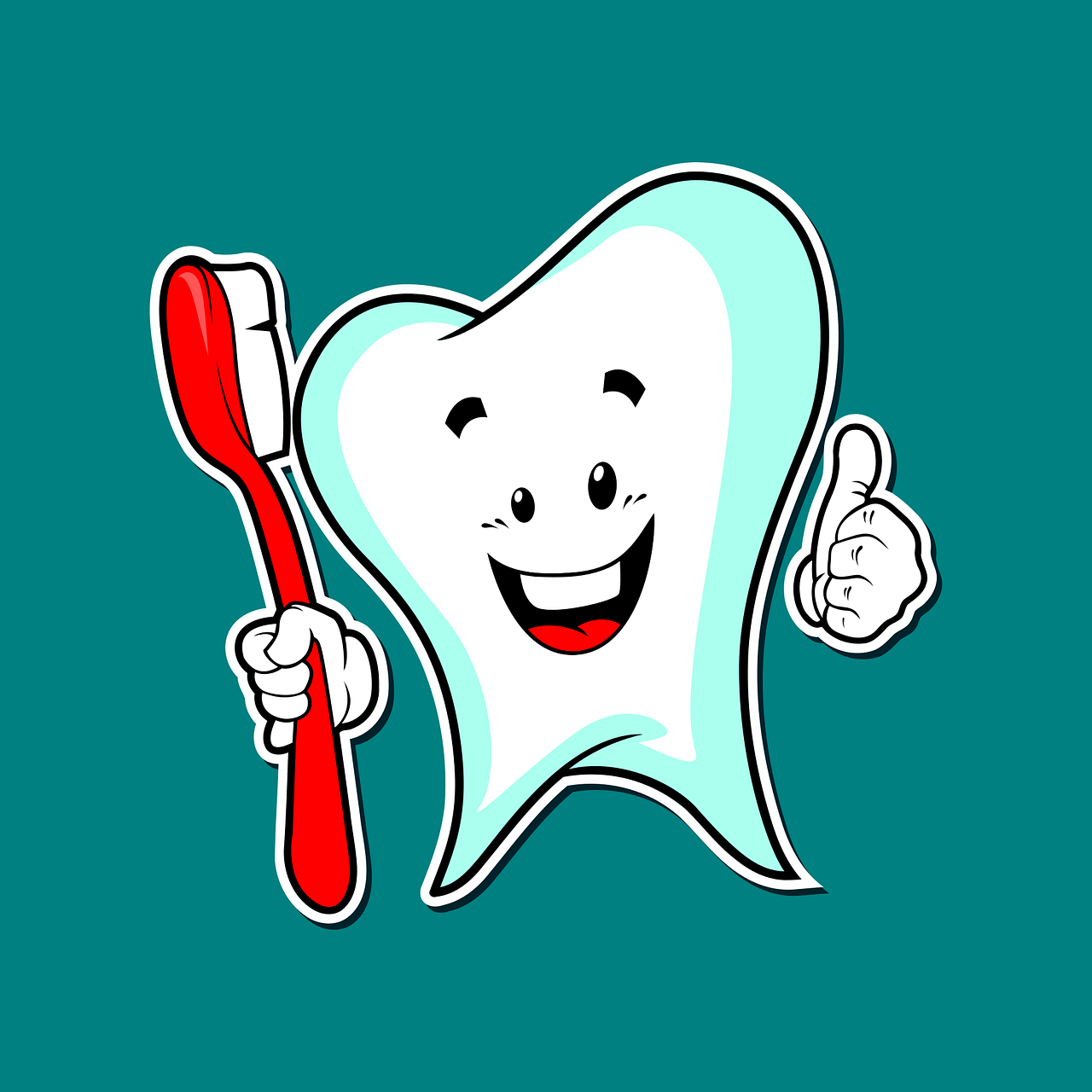 dental care dental mascot free photo