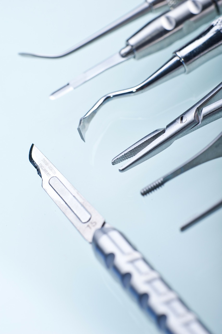 dentist dental tools scalpel free photo