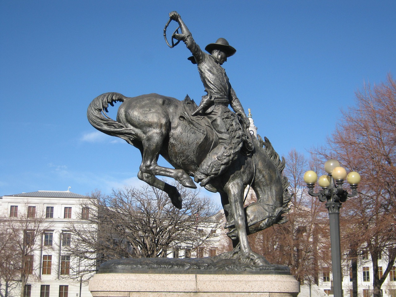 denver colorado cowboy free photo