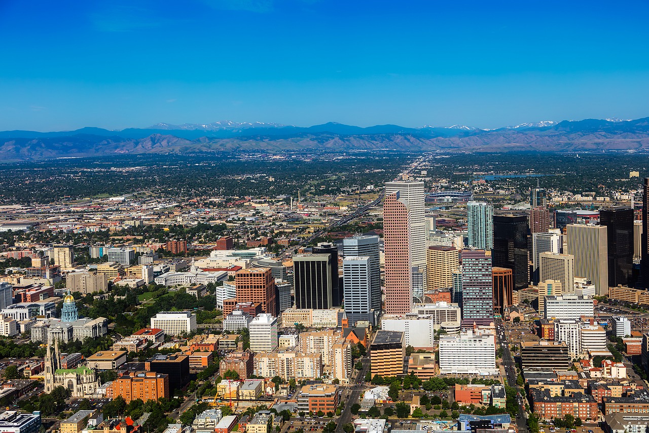 denver colorado mountains free photo