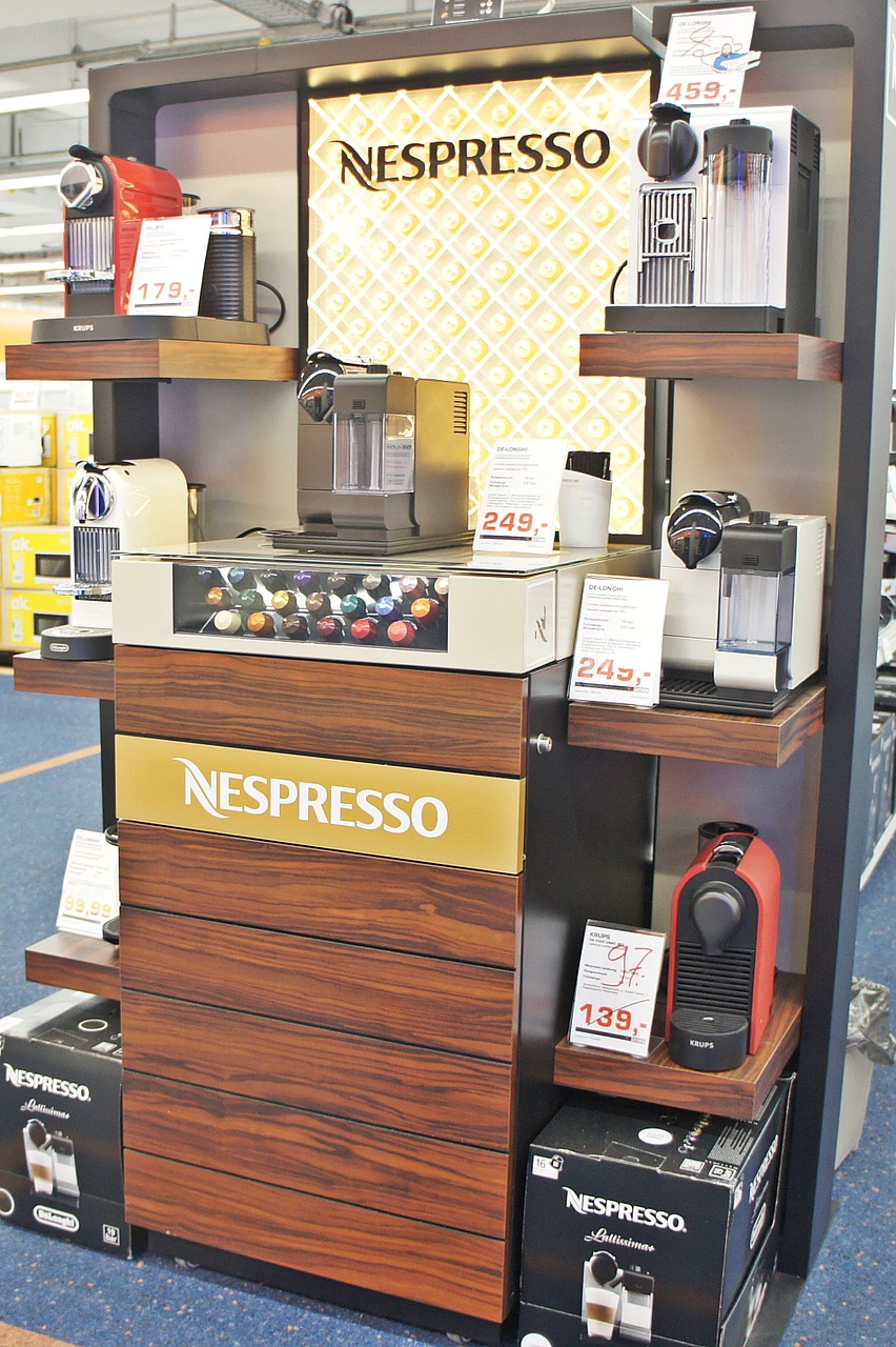 department store coffee nespresso free photo