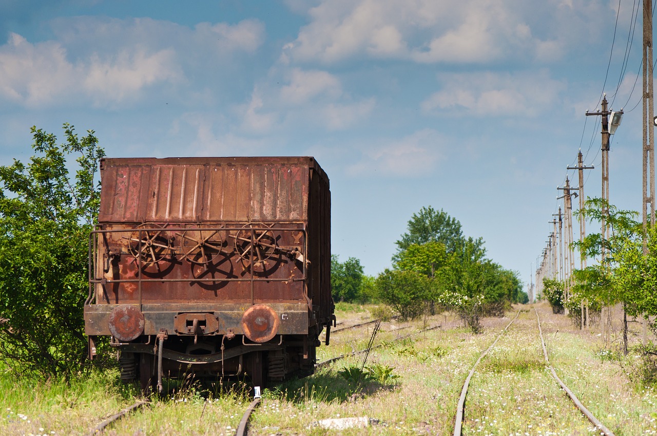 depot train railroad free photo