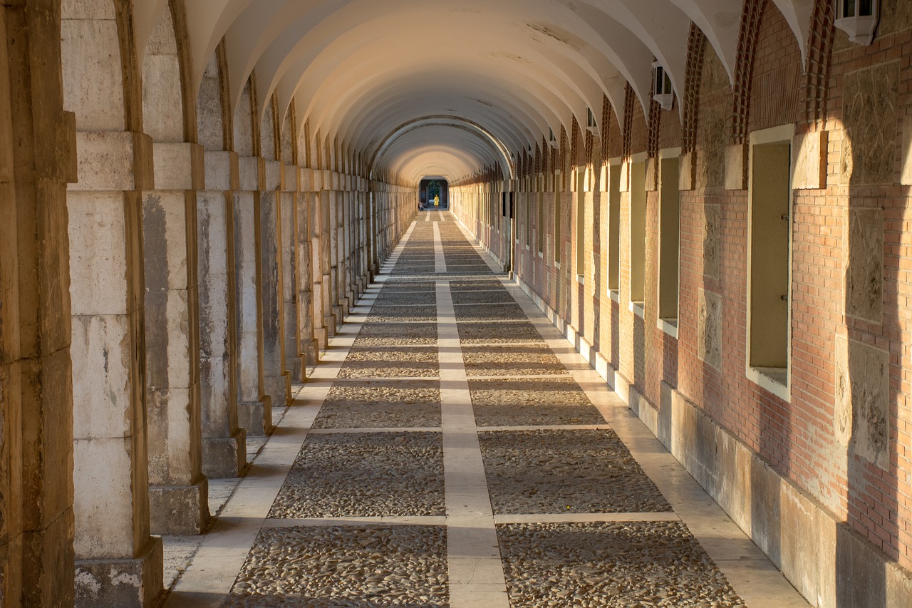 depth  perspective  arches free photo