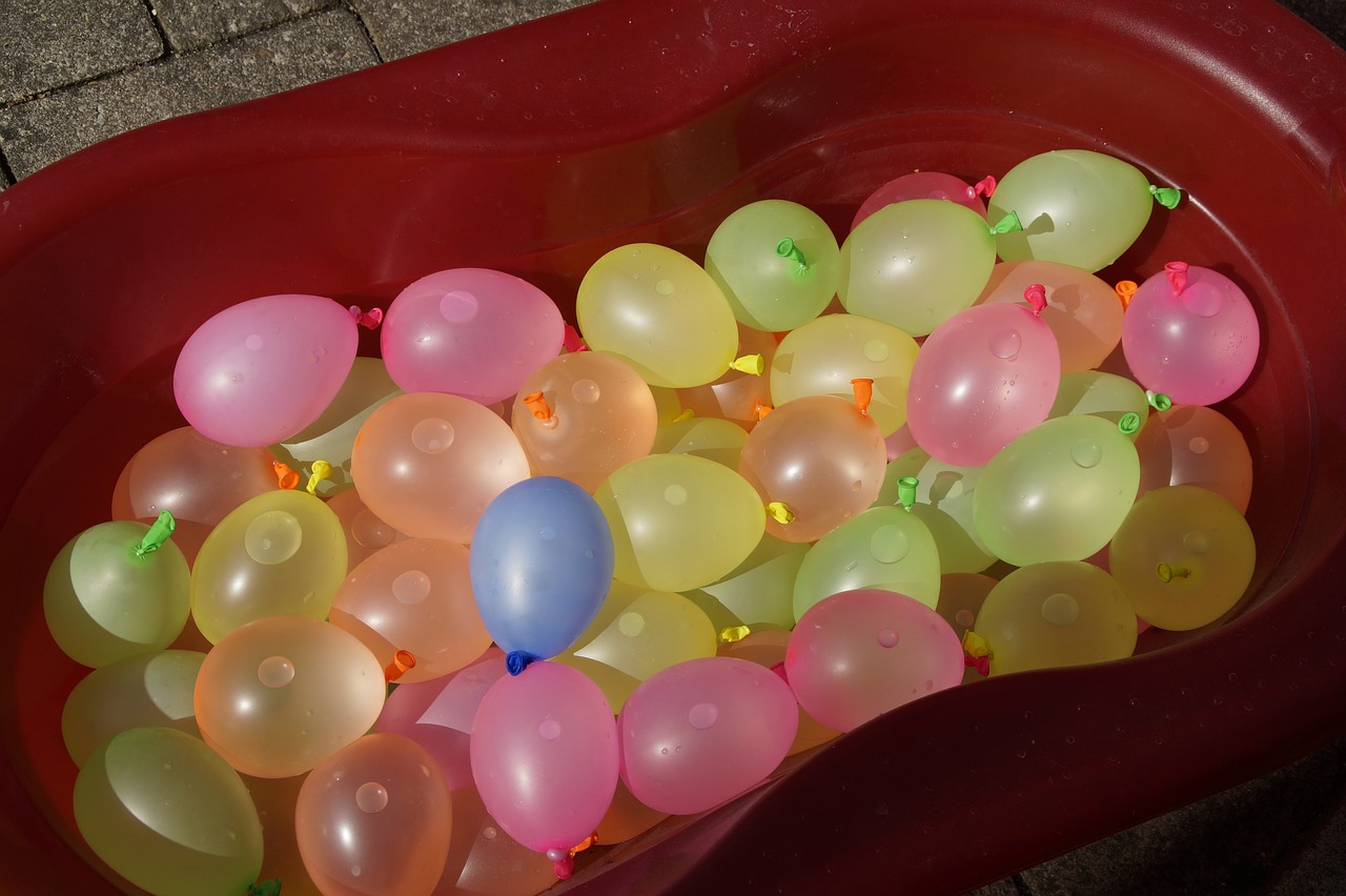 depth charges water balloons water free photo