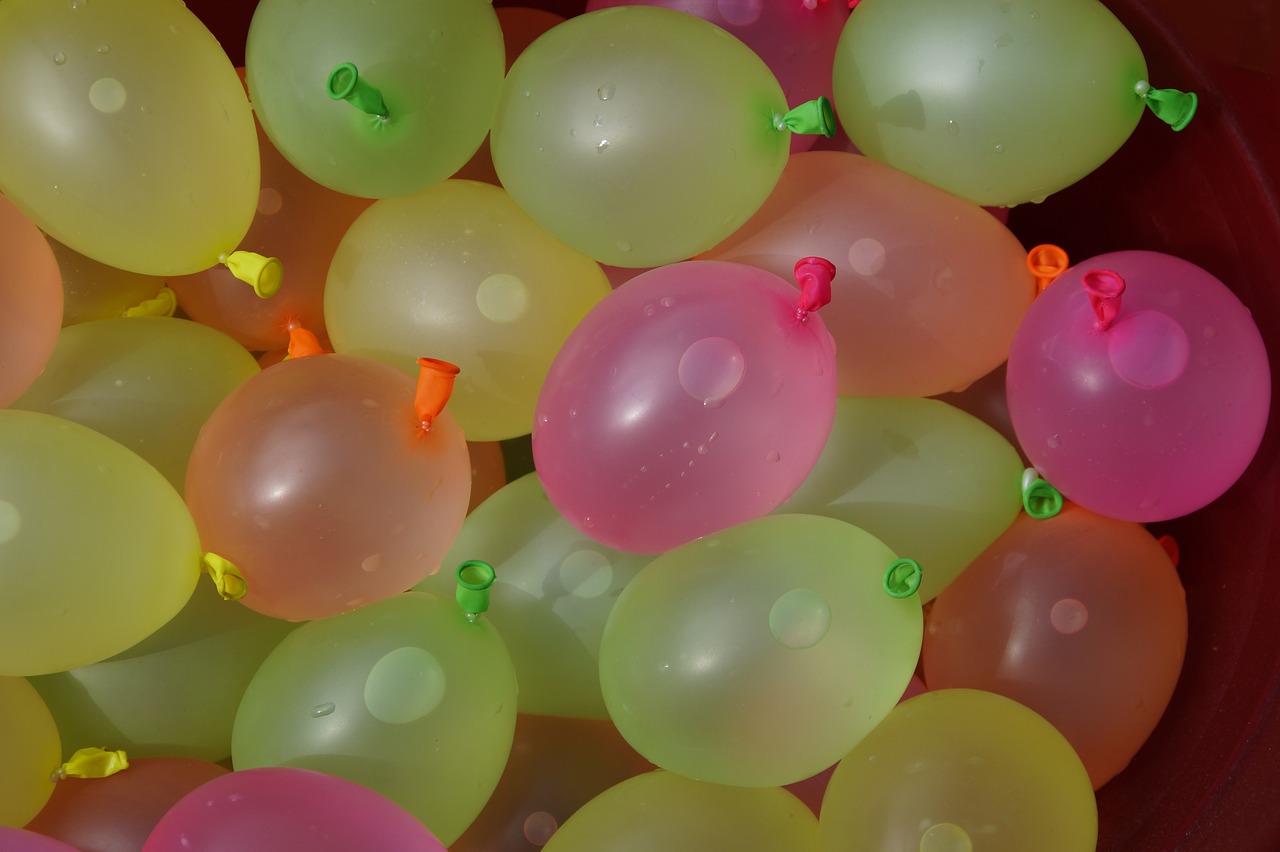 depth charges water balloons water free photo