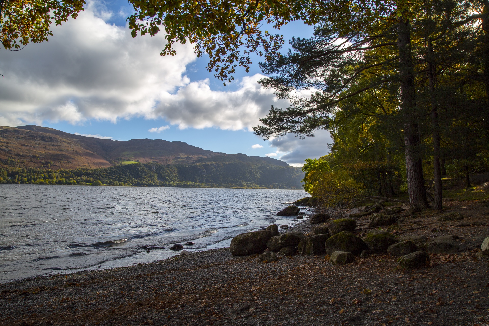 derwent water scenery free photo