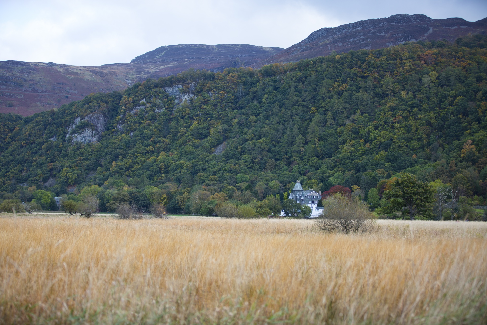 derwent water scenery free photo