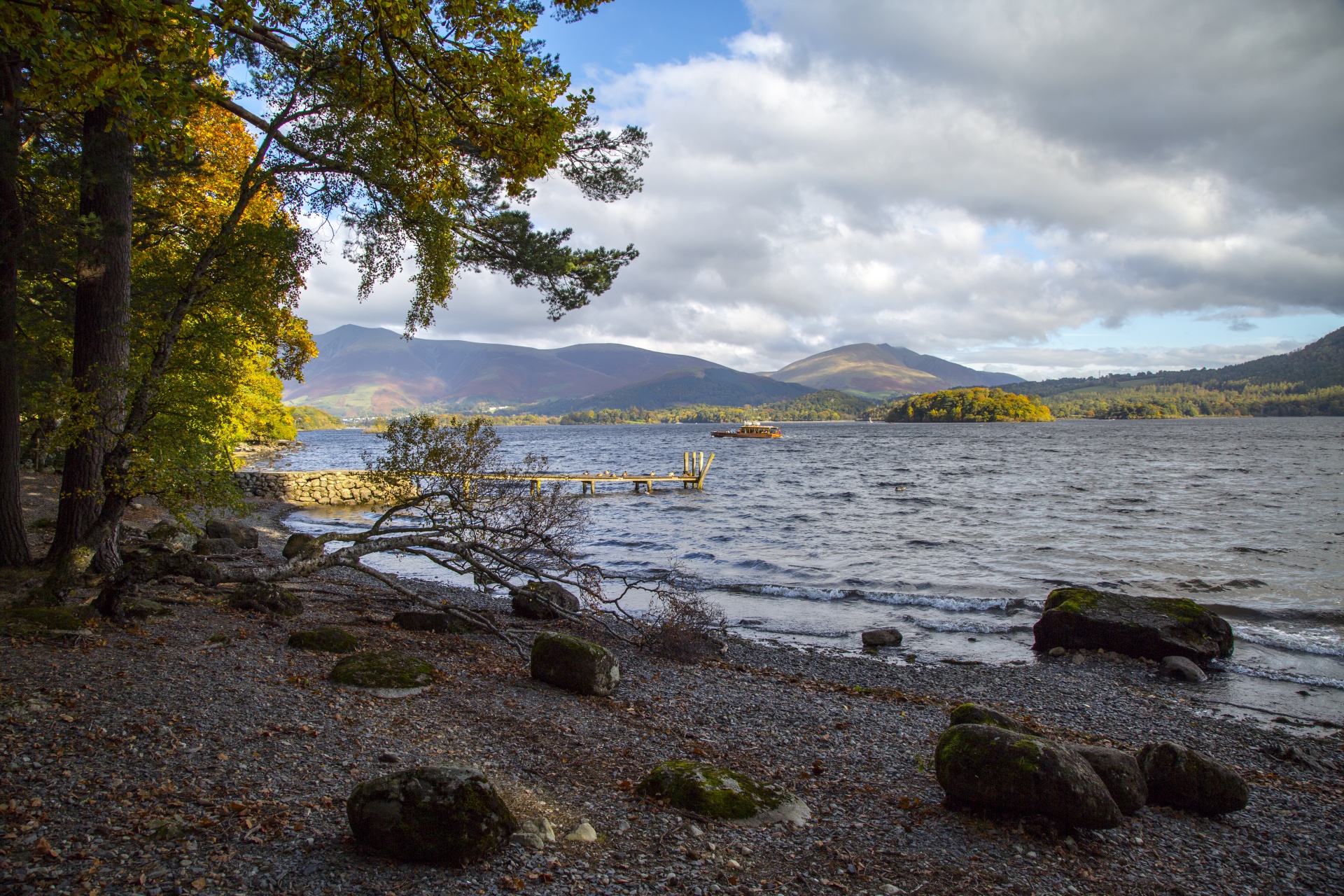 derwent water scenery free photo