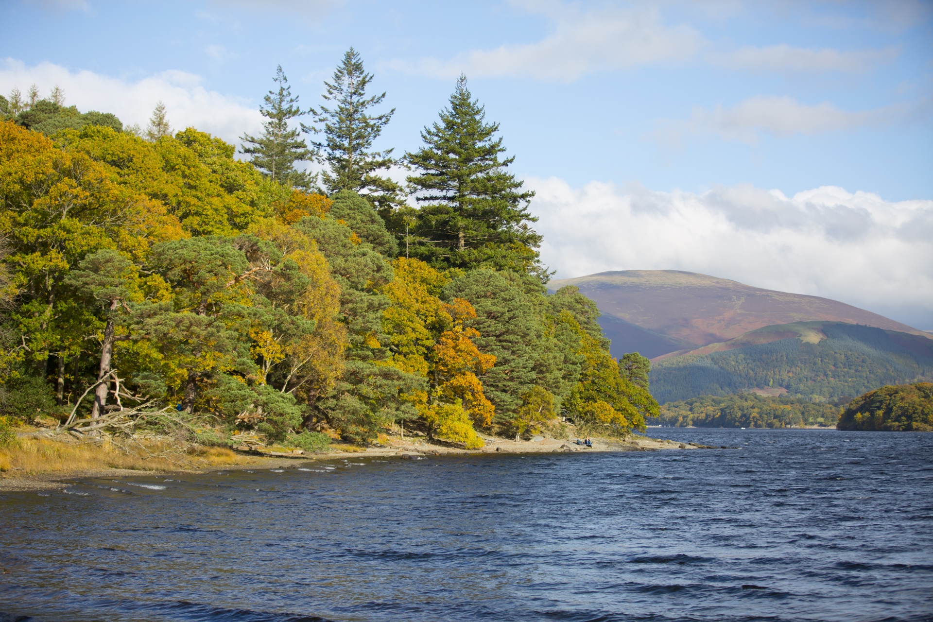 derwent water scenery free photo