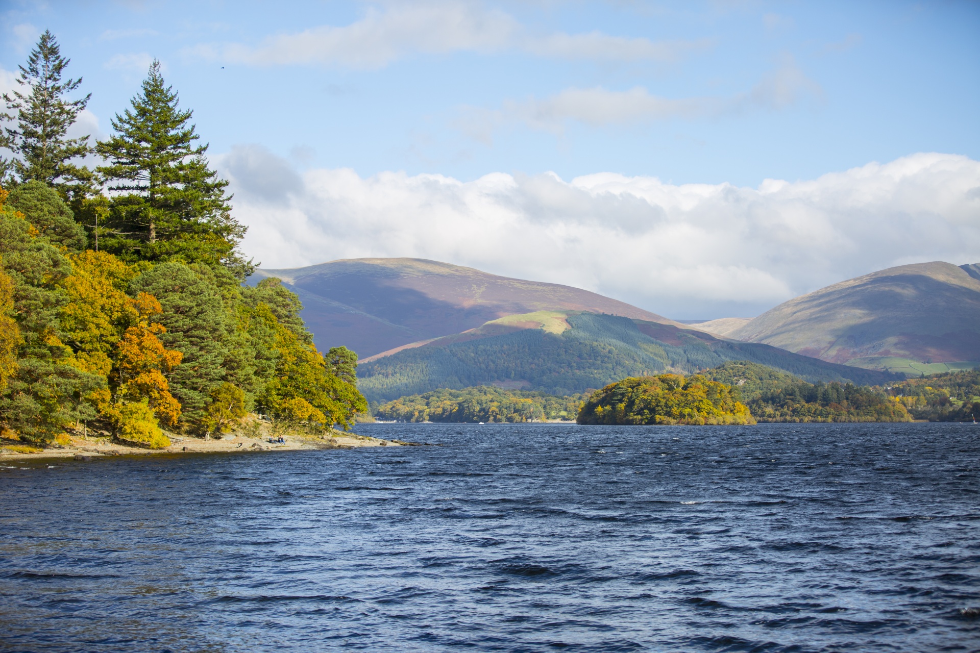 derwent water scenery free photo