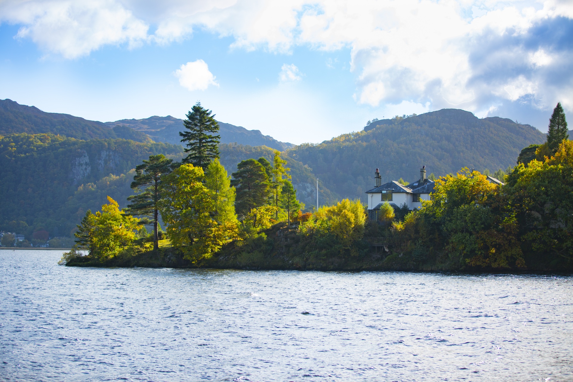 derwent water scenery free photo