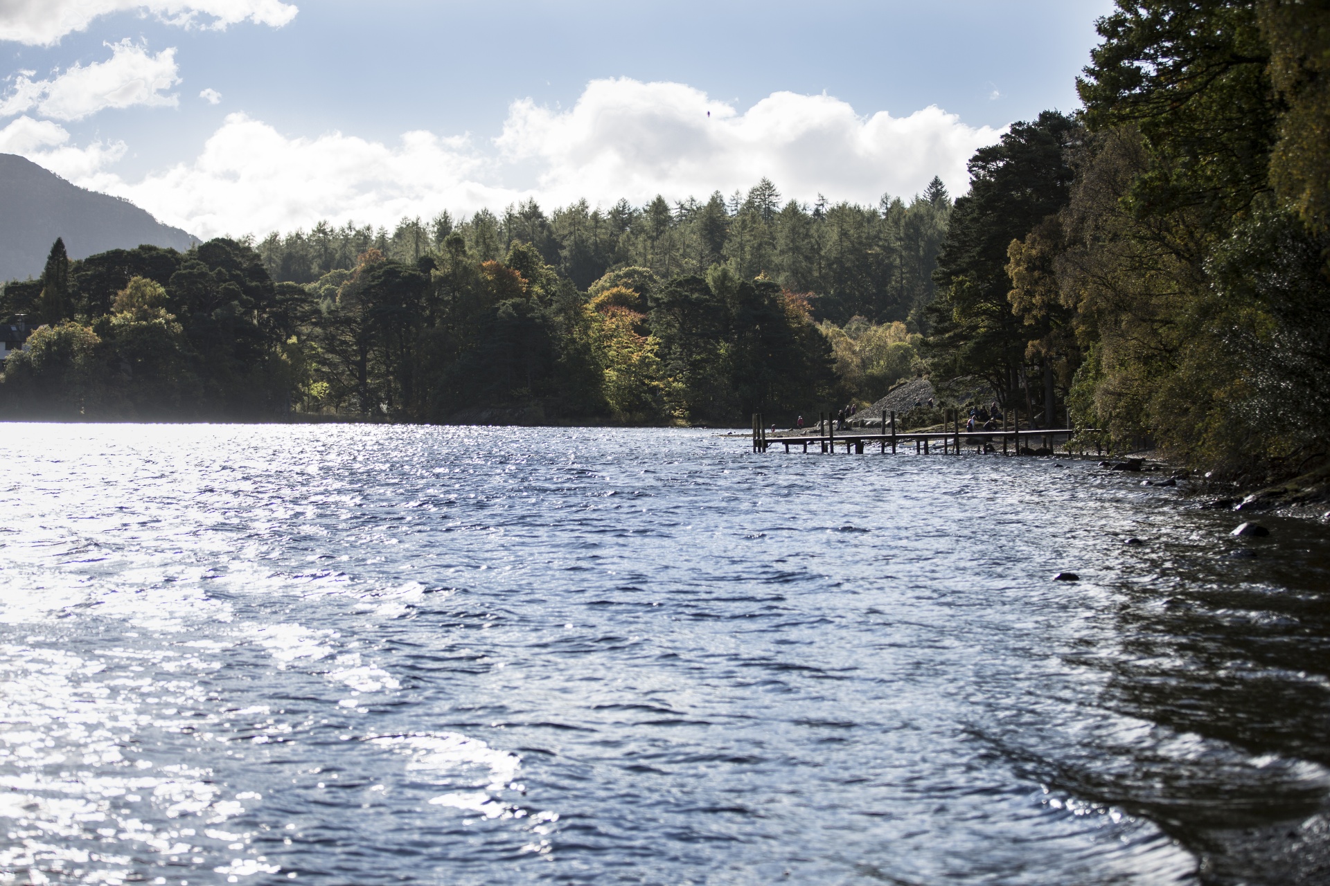 derwent water scenery free photo