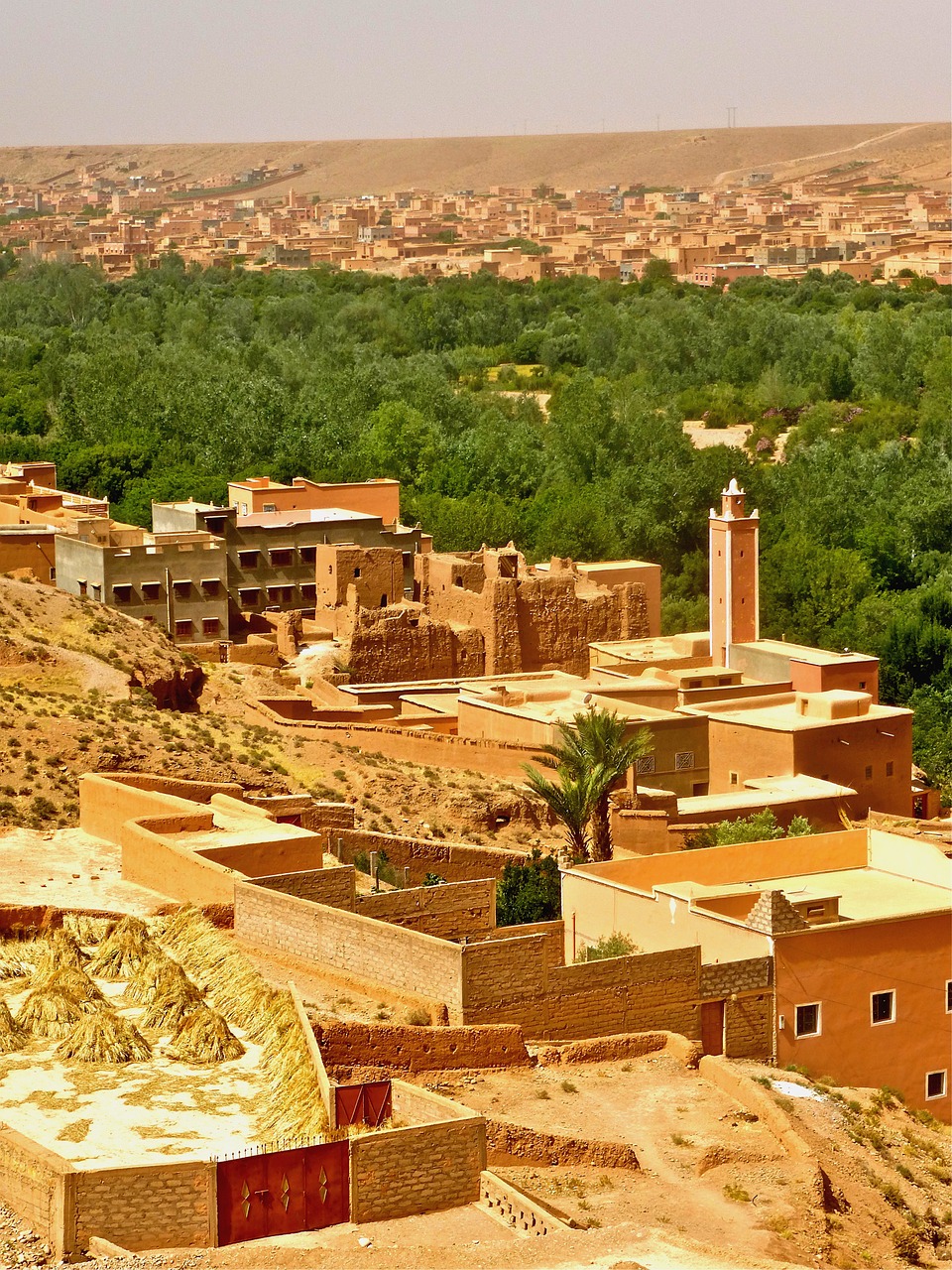 desert minaret morocco free photo