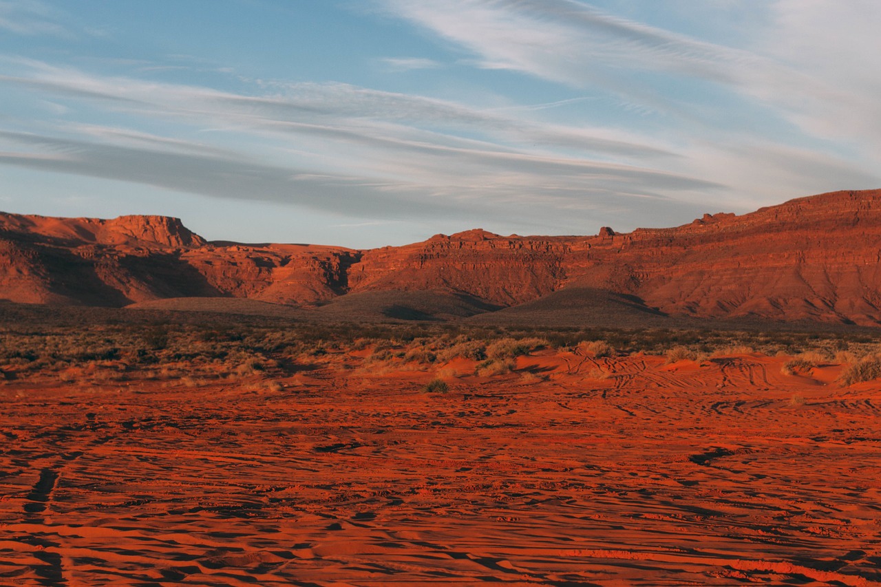 desert landscape rocks free photo